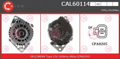 CASCO cal60114gs -  Генератор