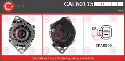 CASCO cal60115gs -  Генератор