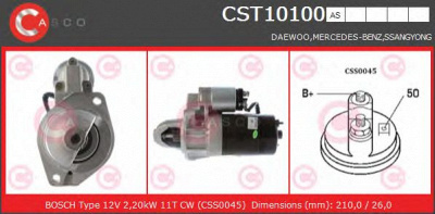 CASCO cst10100as -  Стартер