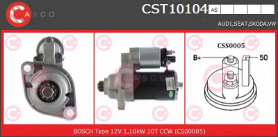 CASCO cst10104as -  Стартер