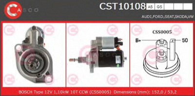 CASCO cst10108gs -  Стартер