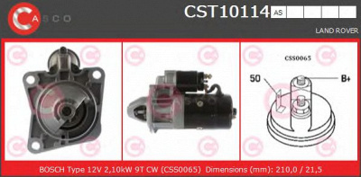 CASCO cst10114as -  Стартер