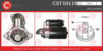 CASCO cst10119rs -  Стартер