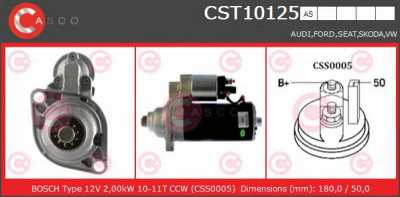 CASCO cst10125as -  Стартер