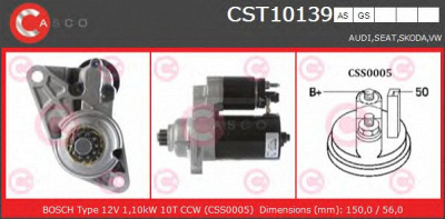 CASCO cst10139as -  Стартер