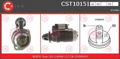 CASCO cst10151gs -  Стартер