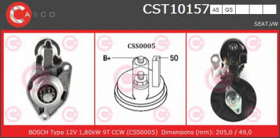 CASCO cst10157as -  Стартер