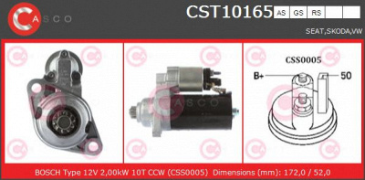 CASCO cst10165rs -  Стартер