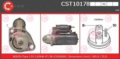 CASCO cst10178rs -  Стартер