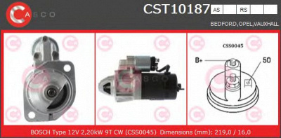 CASCO cst10187as -  Стартер