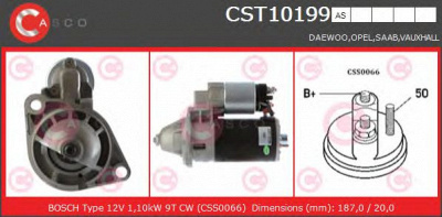 CASCO cst10199as -  Стартер