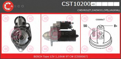CASCO cst10200as -  Стартер