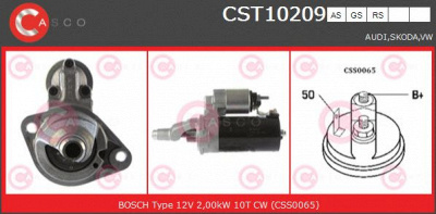 CASCO cst10209as -  Стартер