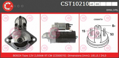 CASCO cst10210gs -  Стартер