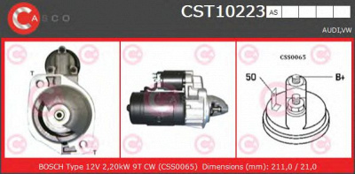 CASCO cst10223as -  Стартер