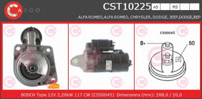 CASCO cst10225rs -  Стартер