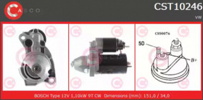 CASCO cst10246as -  Стартер