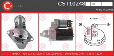 CASCO cst10248gs -  Стартер