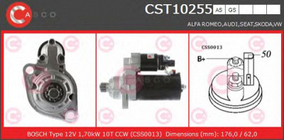 CASCO cst10255gs -  Стартер