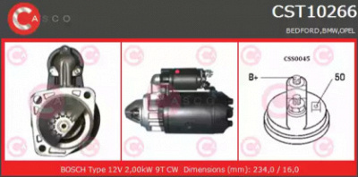 CASCO cst10266as -  Стартер