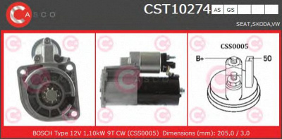 CASCO cst10274gs -  Стартер