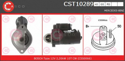 CASCO cst10289rs -  Стартер