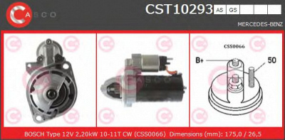 CASCO cst10293as -  Стартер