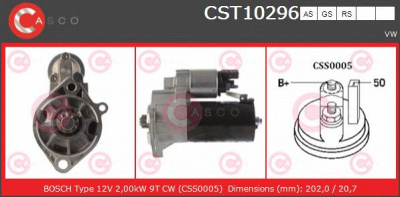 CASCO cst10296rs -  Стартер