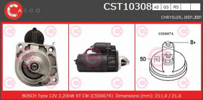 CASCO cst10308rs -  Стартер