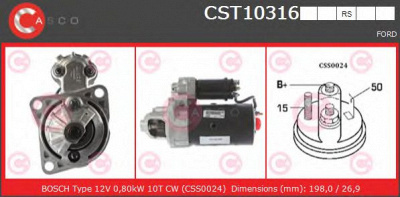 CASCO cst10316rs -  Стартер