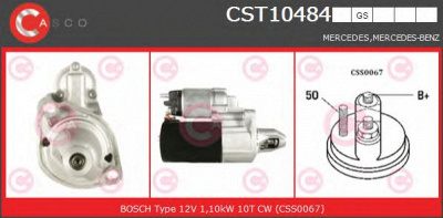 CASCO cst10484gs -  Стартер