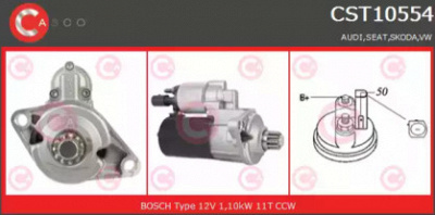 CASCO cst10554as -  Стартер