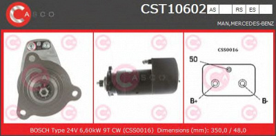 CASCO cst10602as -  Стартер