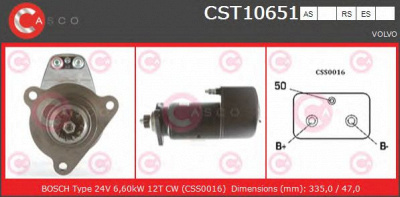 CASCO cst10651rs -  Стартер