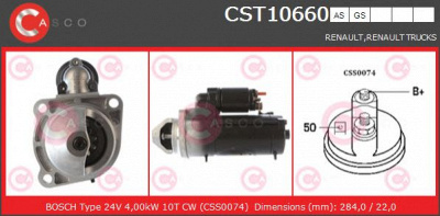 CASCO cst10660gs -  Стартер