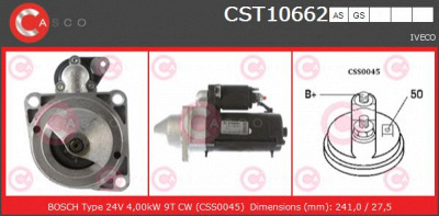CASCO cst10662as -  Стартер