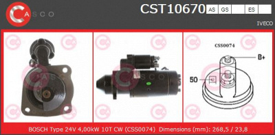CASCO cst10670gs -  Стартер