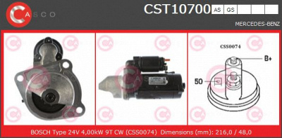 CASCO cst10700gs -  Стартер