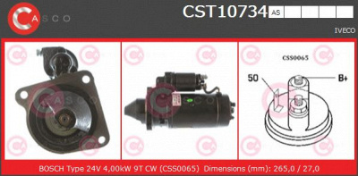 CASCO cst10734as -  Стартер