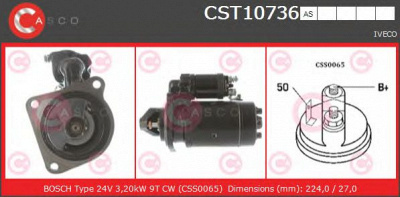 CASCO cst10736as -  Стартер