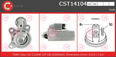 CASCO cst14104gs -  Стартер