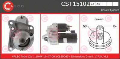 CASCO cst15102gs -  Стартер