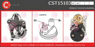 CASCO cst15103as -  Стартер