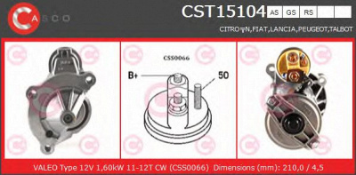 CASCO cst15104gs -  Стартер
