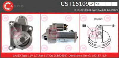 CASCO cst15109as -  Стартер