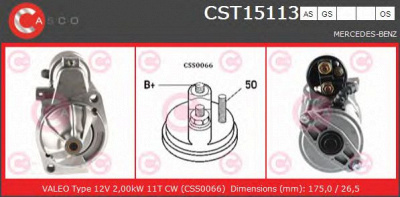 CASCO cst15113gs -  Стартер