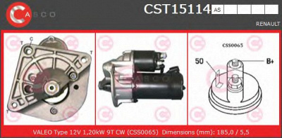 CASCO cst15114as -  Стартер
