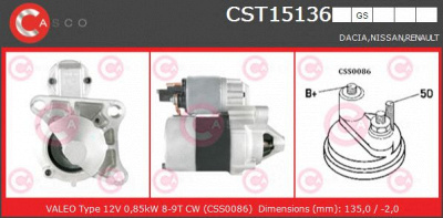 CASCO cst15136gs -  Стартер