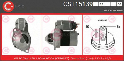 CASCO cst15139gs -  Стартер