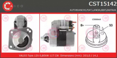 CASCO cst15142as -  Стартер